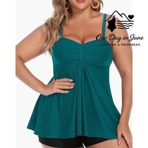 Avidlove Plus Size Boyshort Tankini Swimsuit Size XXL